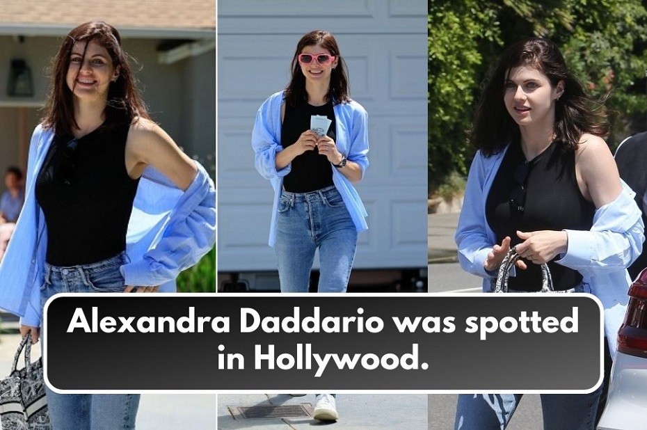 Alexandra Daddario spotted in Hollywood